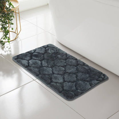 Classic Shell Design Memory Foam Bath Mat