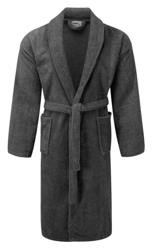 Luxury Egyptian Collection Towelling Bath Robe - Shawl Collar